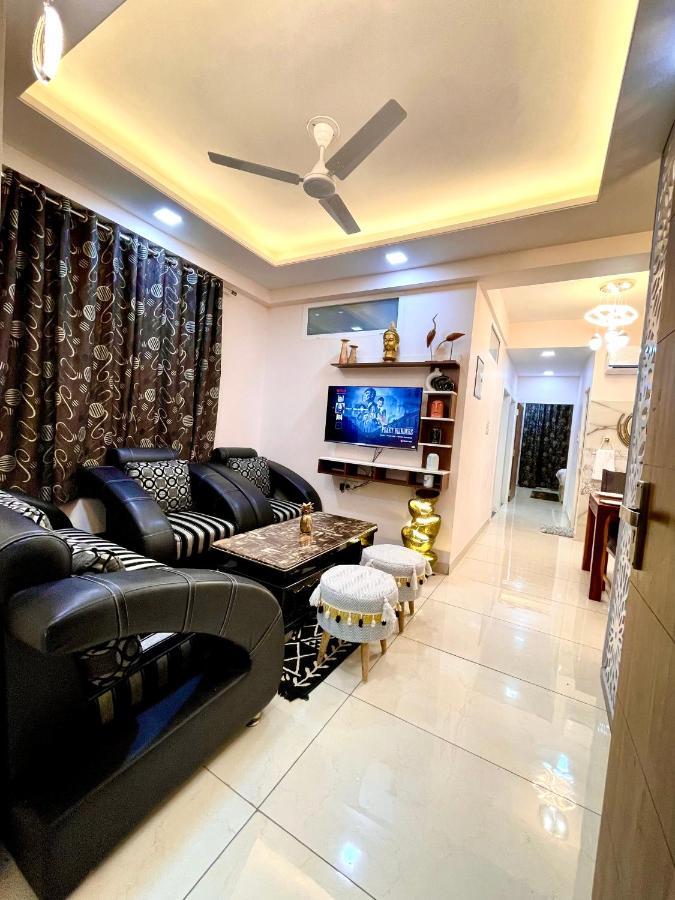 Airport Bliss Apartment+Balcony & Netflix + Prime Dzsaipur Kültér fotó